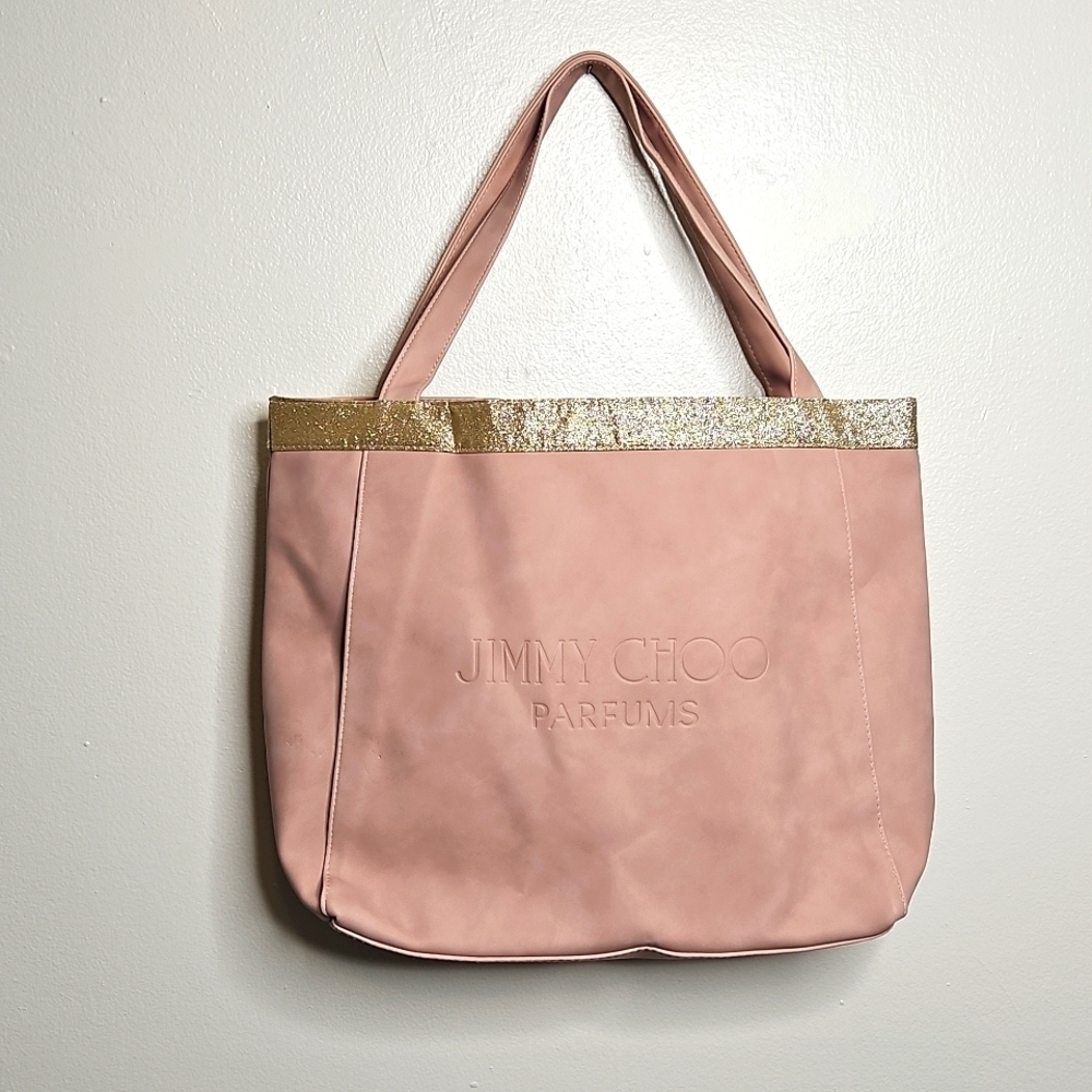 Jimmy Choo Tote Bag Blush Pink